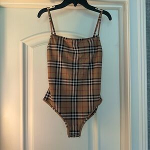 Burberry Women’s One Piece Swimsuit. Size P